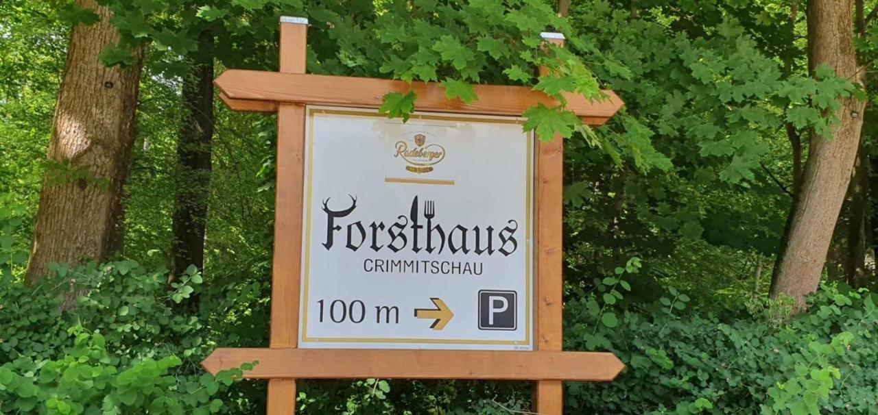 Forsthaus Apartment Crimmitschau Exterior photo